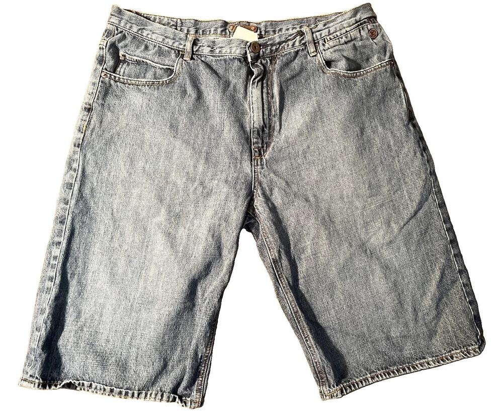 Vintage G-Unit Denim Baggy Shorts Mens Size 40 Medium Wash Y2K Hip Hop
